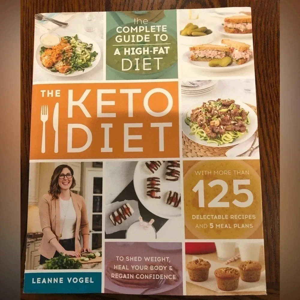 The Keto Diet: The Complete Guide to a High-Fat Diet Leanne Vogel Meal Plans